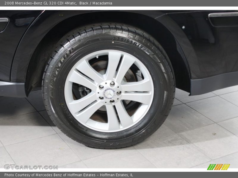 Black / Macadamia 2008 Mercedes-Benz GL 320 CDI 4Matic