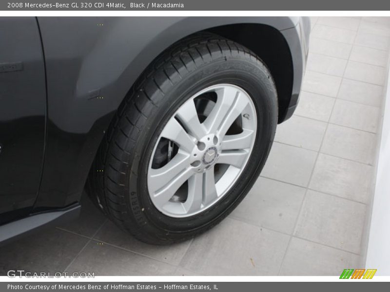 Black / Macadamia 2008 Mercedes-Benz GL 320 CDI 4Matic