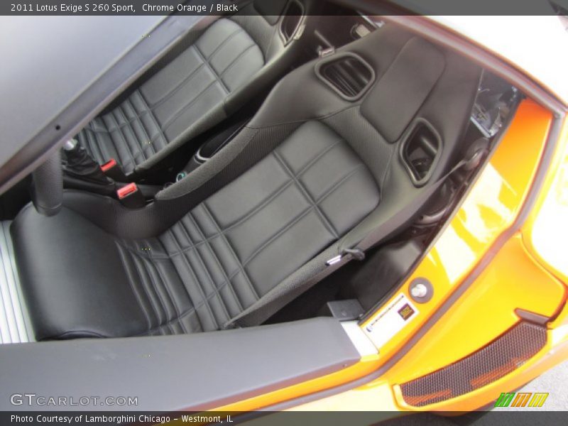 Chrome Orange / Black 2011 Lotus Exige S 260 Sport
