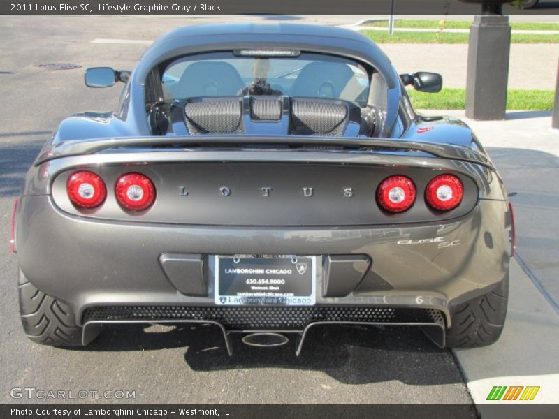 Lifestyle Graphite Gray / Black 2011 Lotus Elise SC