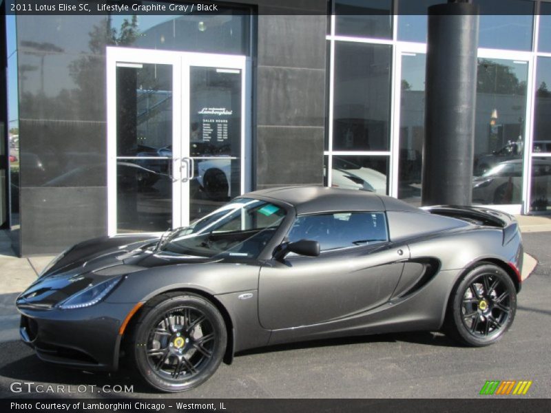 Lifestyle Graphite Gray / Black 2011 Lotus Elise SC