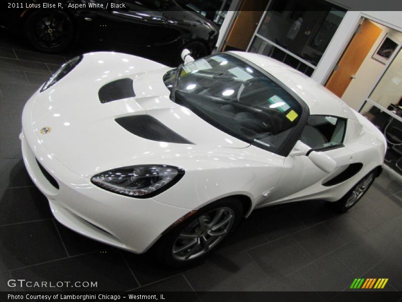 Aspen White / Black 2011 Lotus Elise R