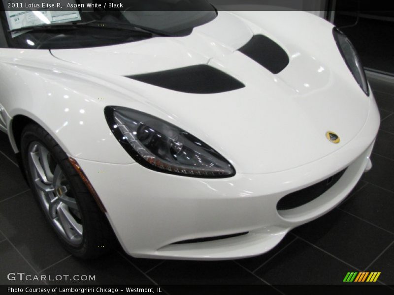 Aspen White / Black 2011 Lotus Elise R