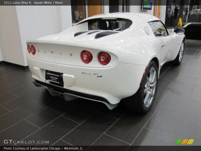 Aspen White / Black 2011 Lotus Elise R