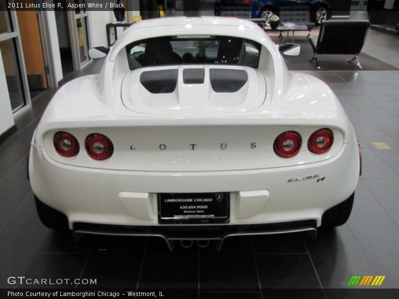 Aspen White / Black 2011 Lotus Elise R