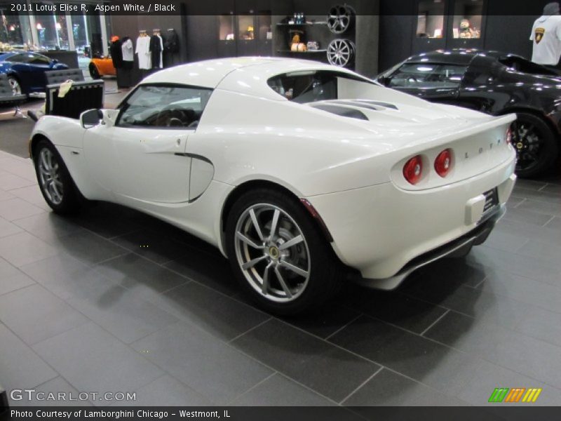 Aspen White / Black 2011 Lotus Elise R