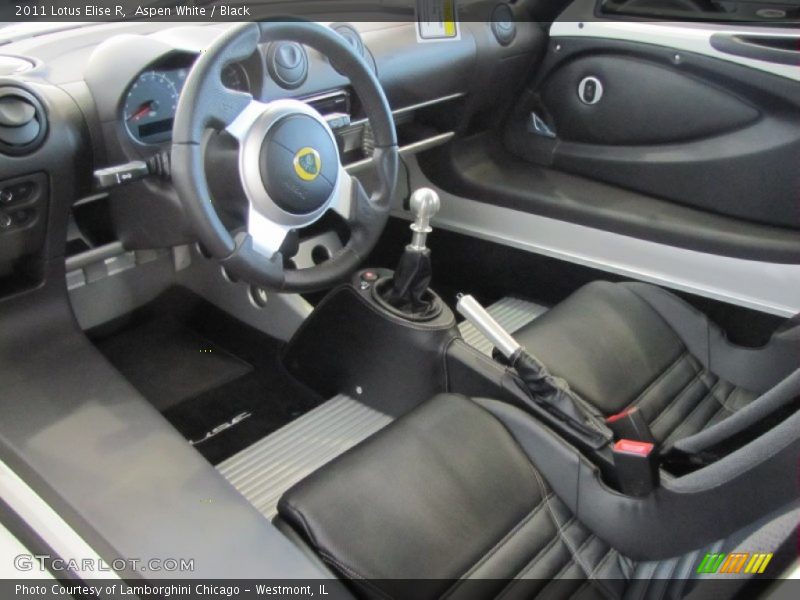  2011 Elise R Black Interior