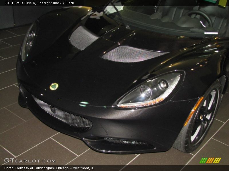 Starlight Black / Black 2011 Lotus Elise R