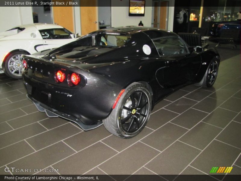 Starlight Black / Black 2011 Lotus Elise R