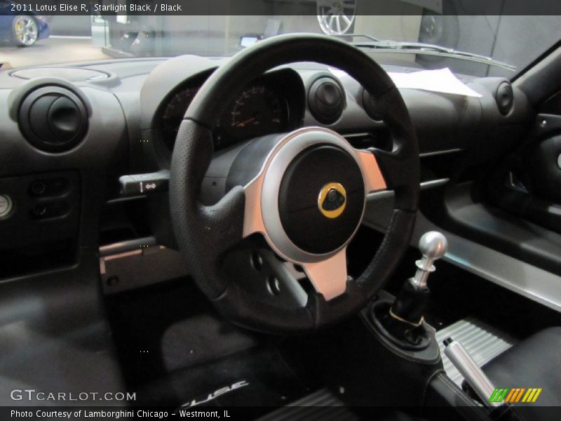 Starlight Black / Black 2011 Lotus Elise R