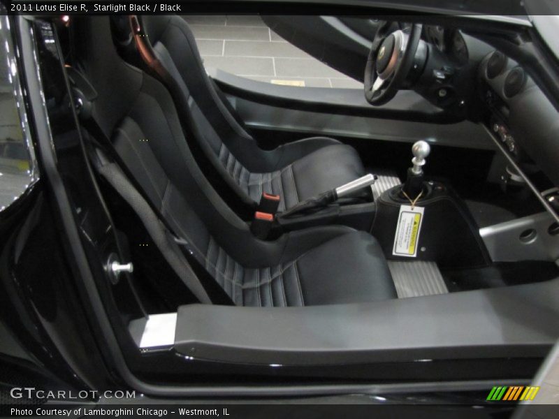  2011 Elise R Black Interior