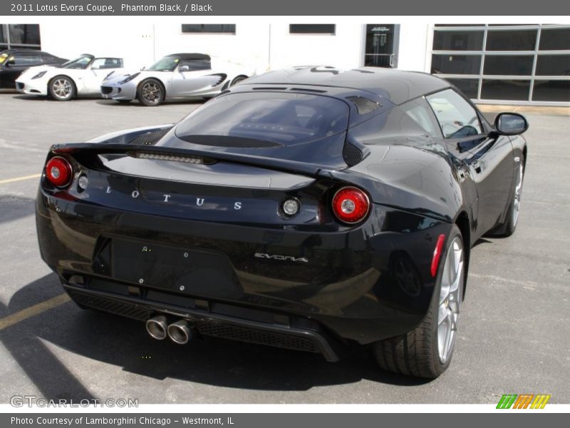 Phantom Black / Black 2011 Lotus Evora Coupe