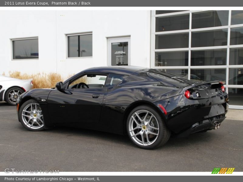 Phantom Black / Black 2011 Lotus Evora Coupe