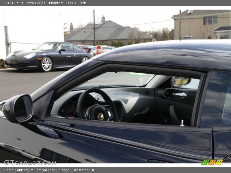 Phantom Black / Black 2011 Lotus Evora Coupe