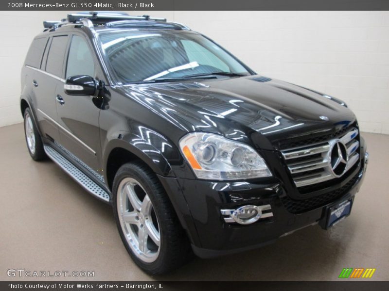Black / Black 2008 Mercedes-Benz GL 550 4Matic