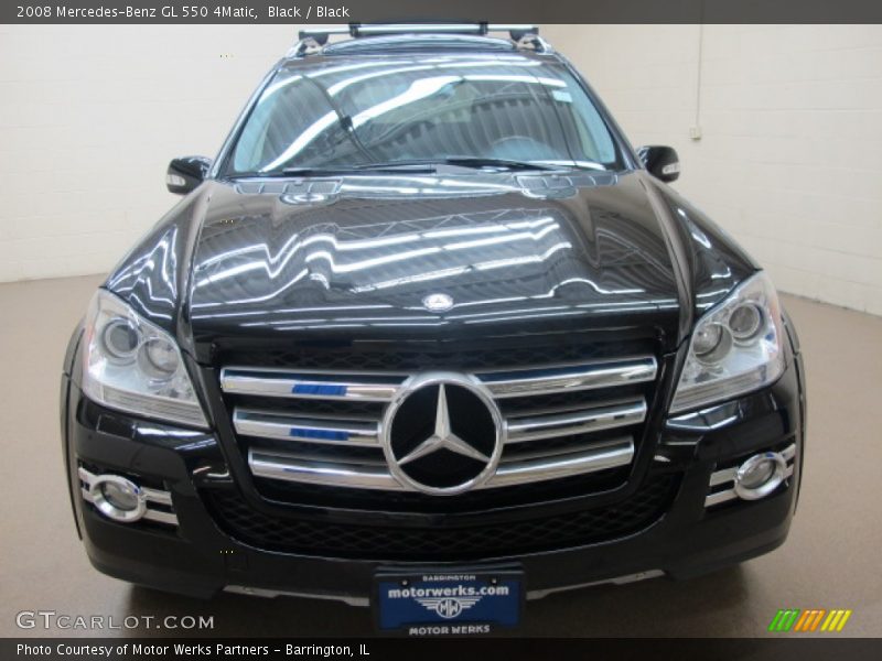 Black / Black 2008 Mercedes-Benz GL 550 4Matic