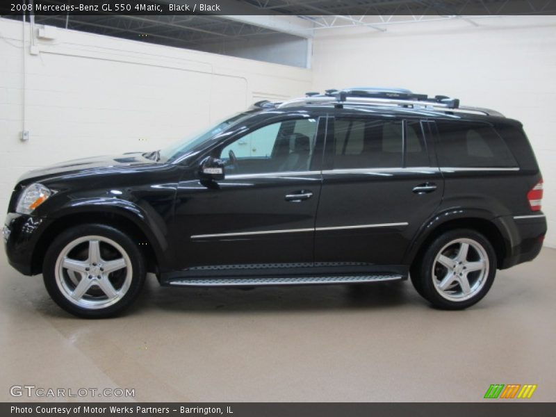 Black / Black 2008 Mercedes-Benz GL 550 4Matic