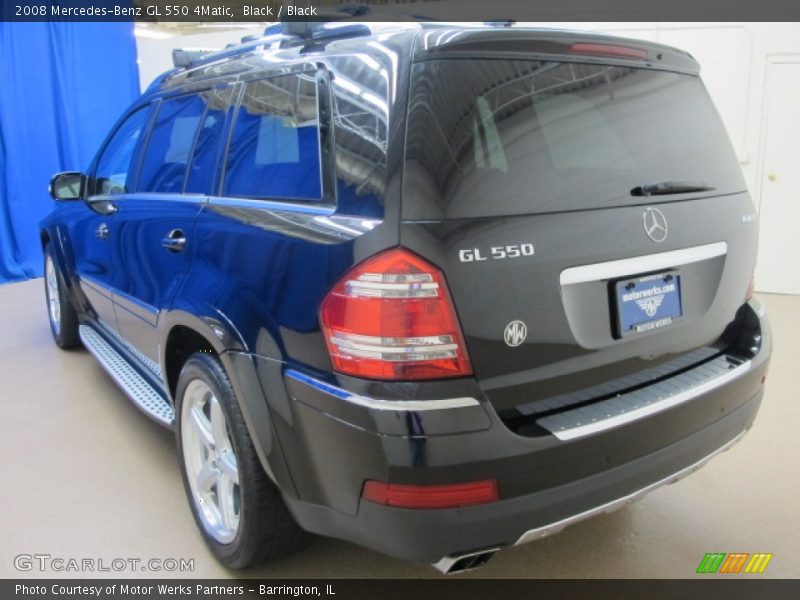 Black / Black 2008 Mercedes-Benz GL 550 4Matic