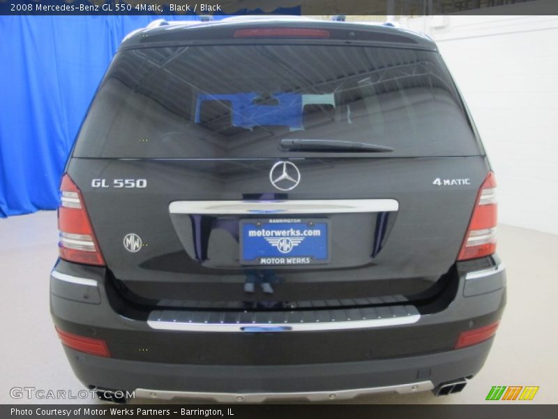 Black / Black 2008 Mercedes-Benz GL 550 4Matic