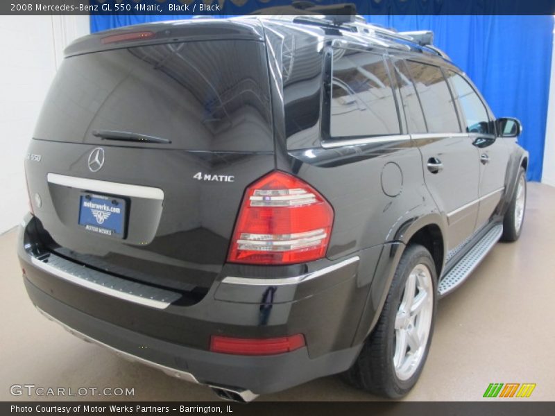 Black / Black 2008 Mercedes-Benz GL 550 4Matic
