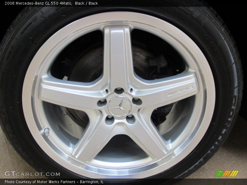 Black / Black 2008 Mercedes-Benz GL 550 4Matic