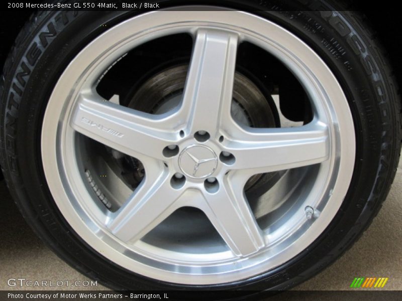 Black / Black 2008 Mercedes-Benz GL 550 4Matic
