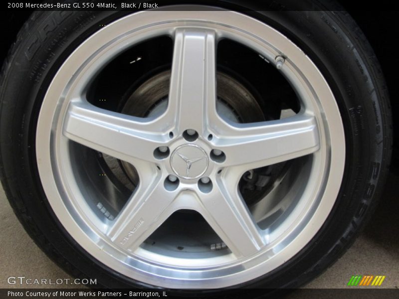 Black / Black 2008 Mercedes-Benz GL 550 4Matic