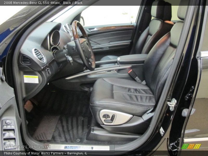 Black / Black 2008 Mercedes-Benz GL 550 4Matic