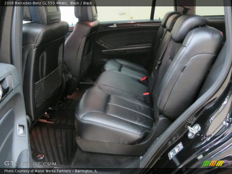 Black / Black 2008 Mercedes-Benz GL 550 4Matic