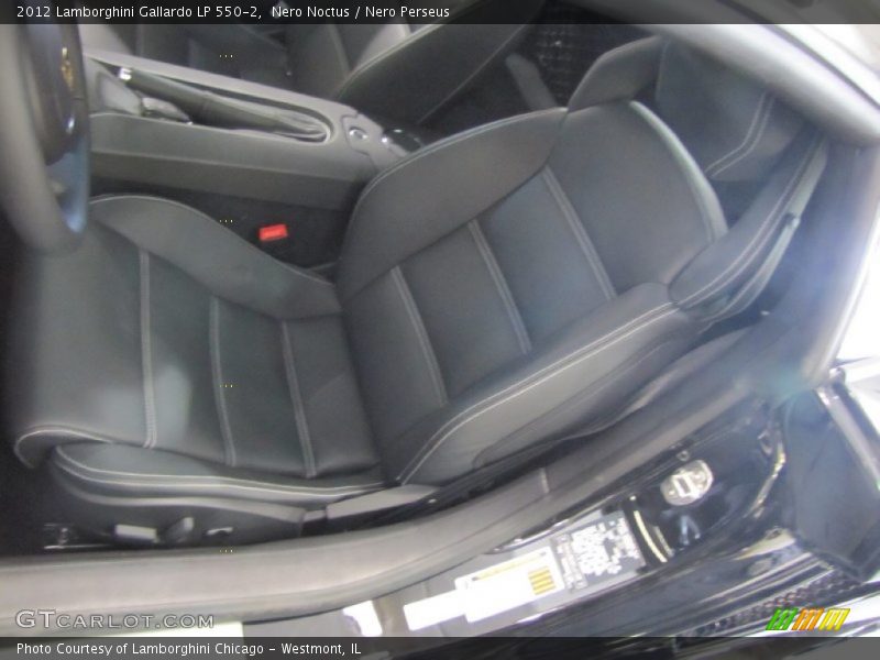  2012 Gallardo LP 550-2 Nero Perseus Interior