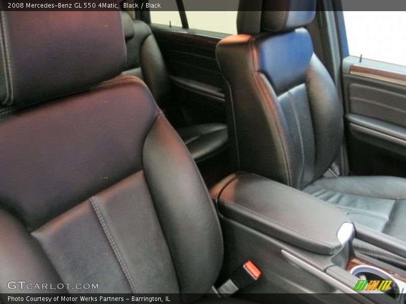 Black / Black 2008 Mercedes-Benz GL 550 4Matic