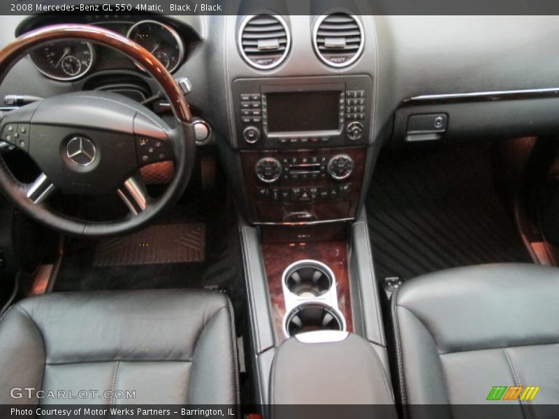 Black / Black 2008 Mercedes-Benz GL 550 4Matic