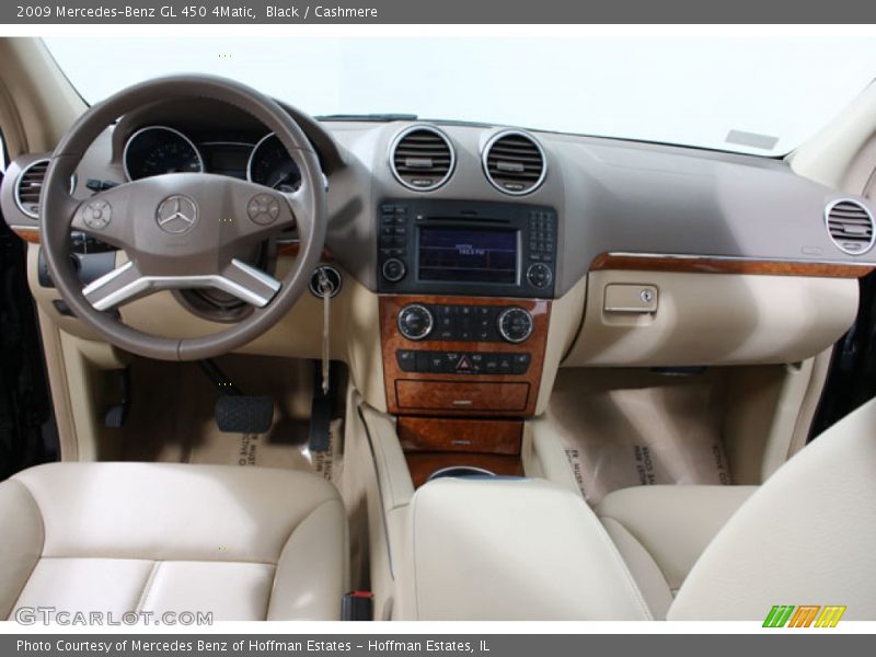 Black / Cashmere 2009 Mercedes-Benz GL 450 4Matic