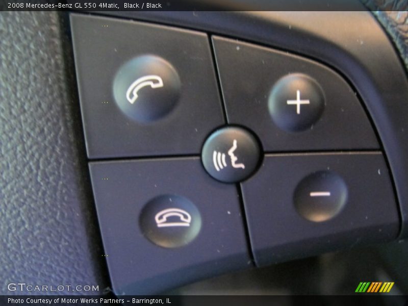 Black / Black 2008 Mercedes-Benz GL 550 4Matic