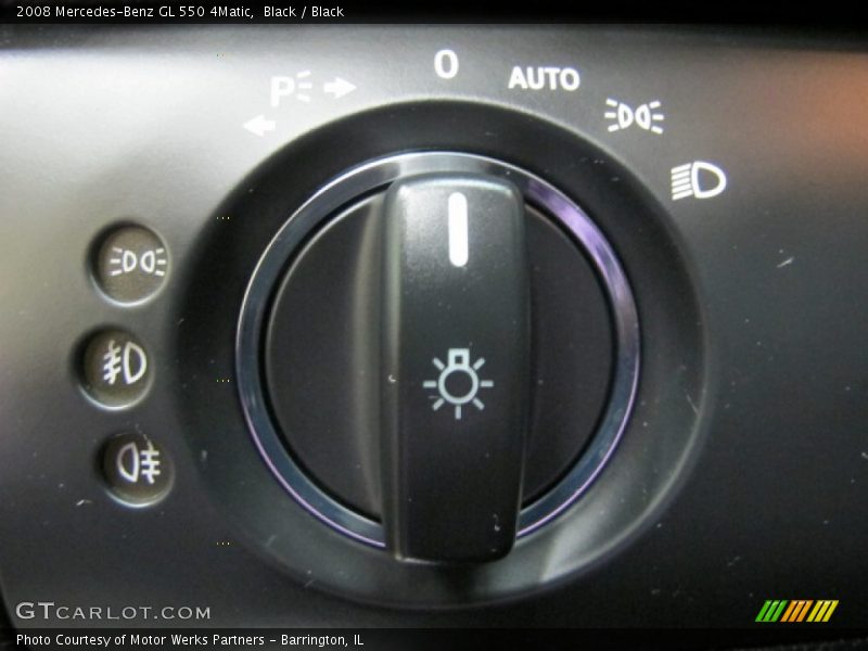 Black / Black 2008 Mercedes-Benz GL 550 4Matic
