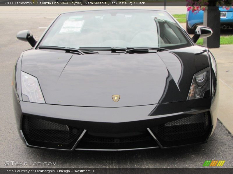  2011 Gallardo LP 560-4 Spyder Nero Serapis (Black Metallic)