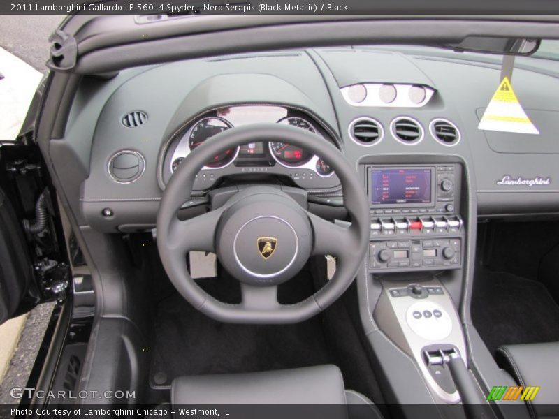 Dashboard of 2011 Gallardo LP 560-4 Spyder