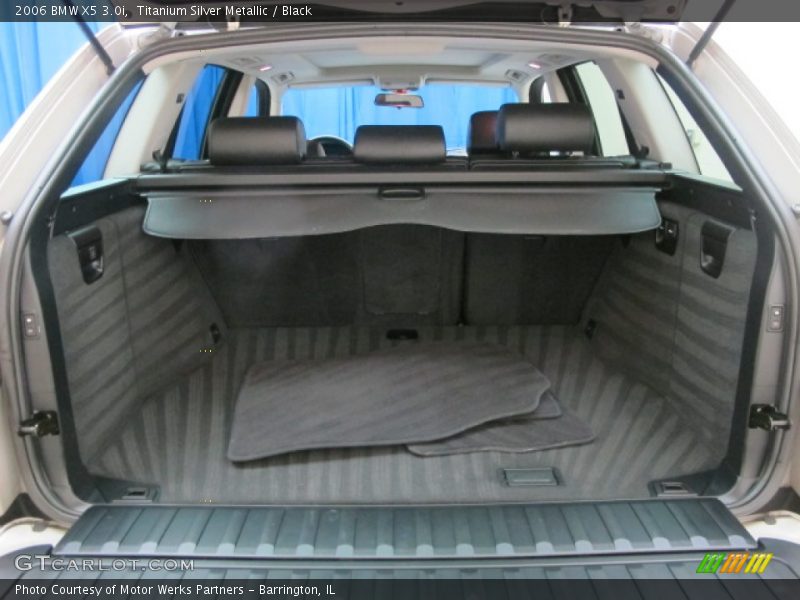 Titanium Silver Metallic / Black 2006 BMW X5 3.0i