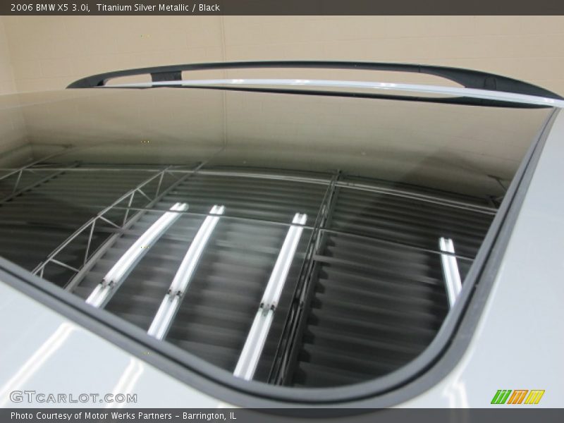 Titanium Silver Metallic / Black 2006 BMW X5 3.0i