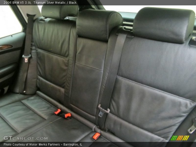 Titanium Silver Metallic / Black 2006 BMW X5 3.0i