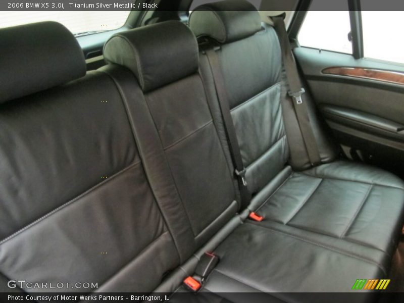 Titanium Silver Metallic / Black 2006 BMW X5 3.0i