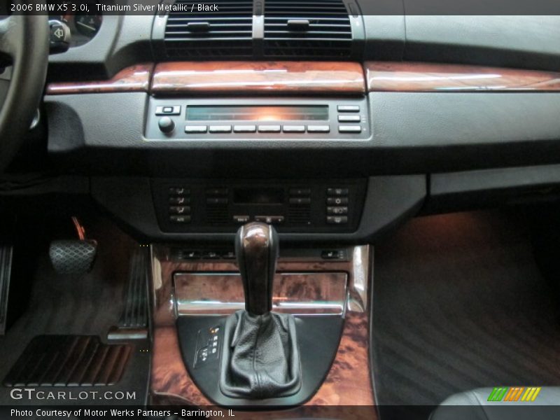 Titanium Silver Metallic / Black 2006 BMW X5 3.0i