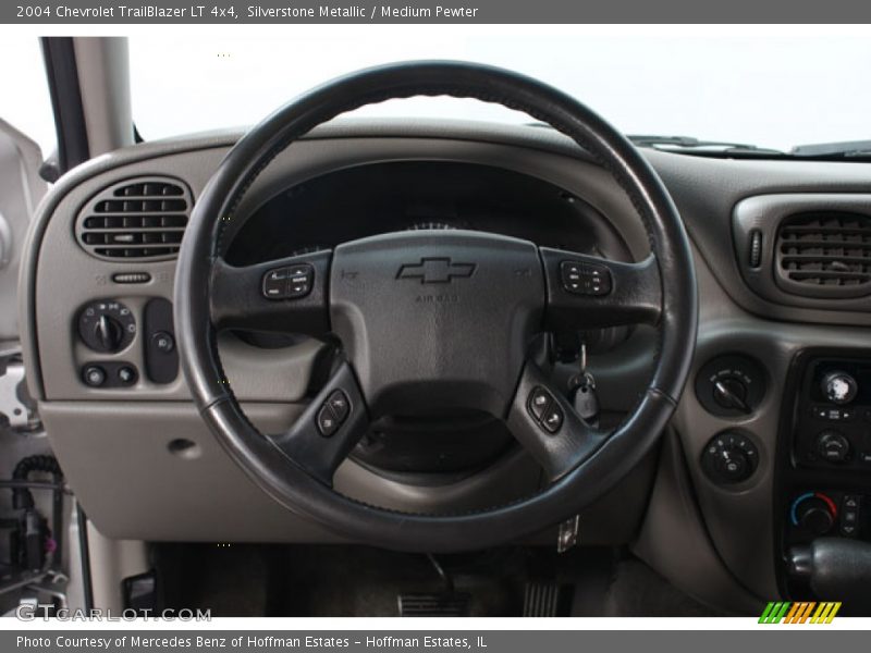 Silverstone Metallic / Medium Pewter 2004 Chevrolet TrailBlazer LT 4x4