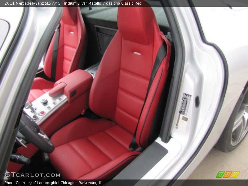 AMG Drivers Seat in designo Classic Red - 2011 Mercedes-Benz SLS AMG