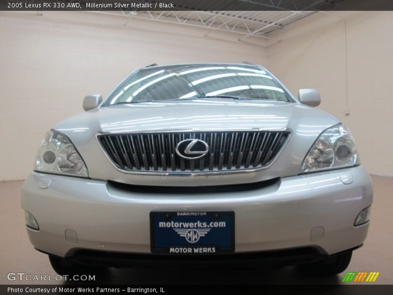Millenium Silver Metallic / Black 2005 Lexus RX 330 AWD