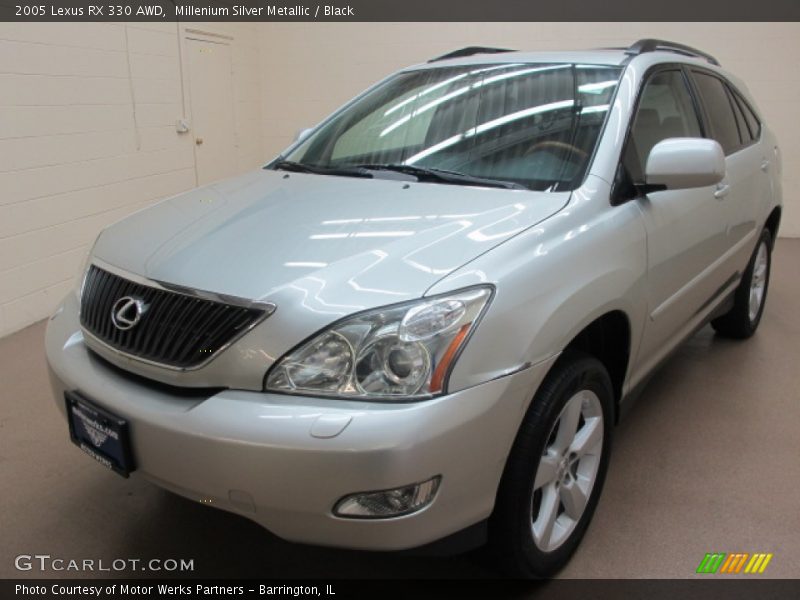 Millenium Silver Metallic / Black 2005 Lexus RX 330 AWD