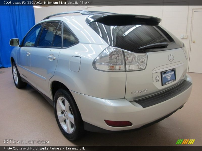 Millenium Silver Metallic / Black 2005 Lexus RX 330 AWD
