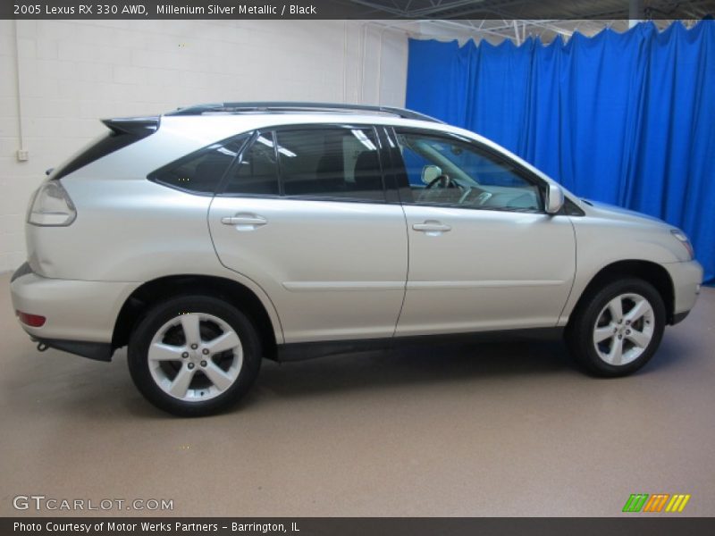 Millenium Silver Metallic / Black 2005 Lexus RX 330 AWD