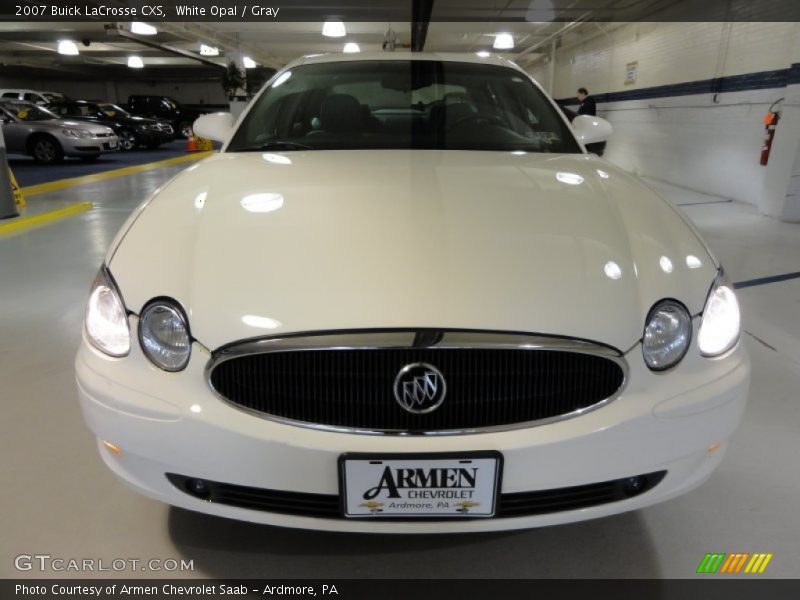 White Opal / Gray 2007 Buick LaCrosse CXS