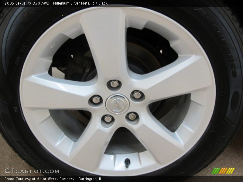 Millenium Silver Metallic / Black 2005 Lexus RX 330 AWD